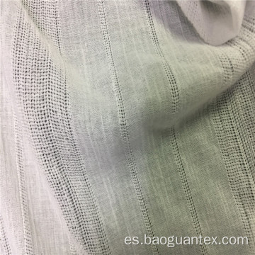 Prendas lisas blancas 100% algodón Dobby Textil